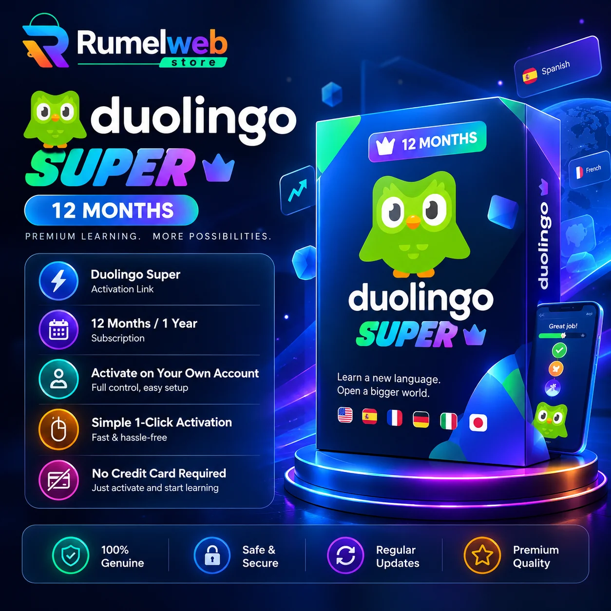 Duolingo Super 12 Months in Bangladesh